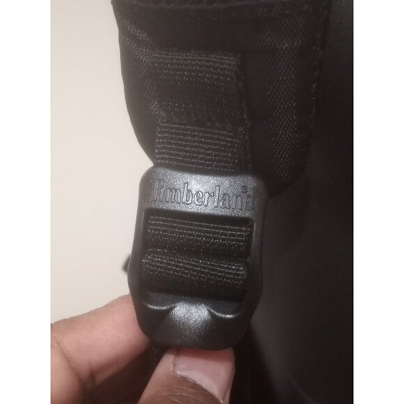Timberland Black Tan Backpack with Multiple Pockets and Adjustable Straps - Picture 13 of 13